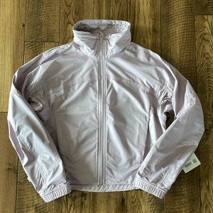 Lightweight Cropped Track Jacket NWT